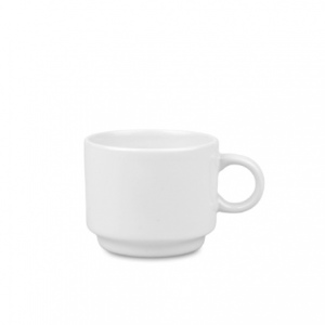 Maza baltā kafijas krūzīte 130ml