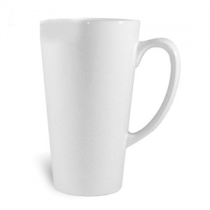 Baltā krūzīte LATTE 450ml